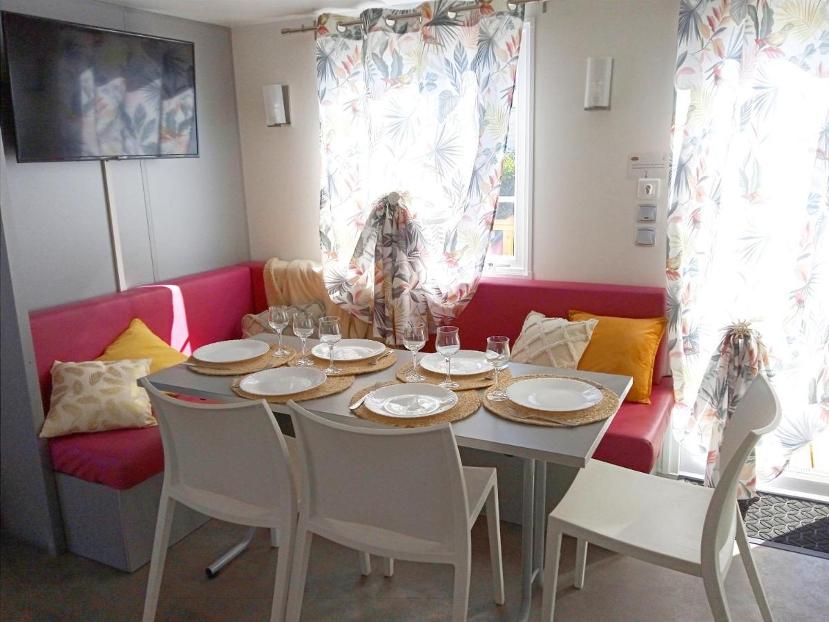 Mobil Home-Les Lins Bleus Biville-sur-Mer المظهر الخارجي الصورة